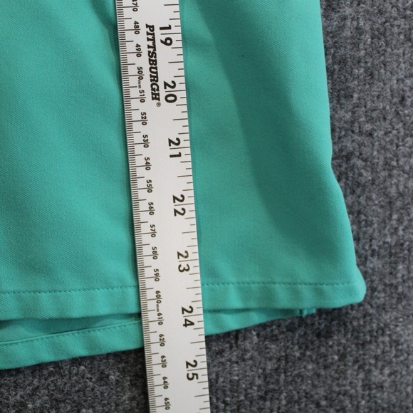 FIGS Technical Collection Scrub Top Teal V Neck Short Sleeve Pocket XS - Picture 3 of 6